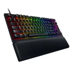 کیبورد گیمینگ لیزر مدل HUNTSMAN V2 TENKEYLESS PRUPLE SWITCH