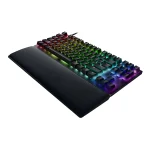 کیبورد گیمینگ لیزر مدل HUNTSMAN V2 TENKEYLESS PRUPLE SWITCH