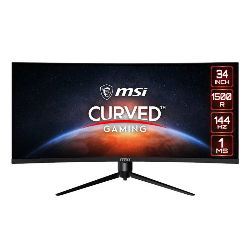 مانیتور ام اس آی سایز 34 اینچ مدل MSI Optix MAG342CQR